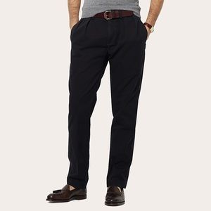 Navy Polo Ralph Lauren Ethan Pleated Pant